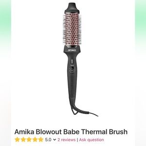 NEW Amika Blowout Babe Thermal Brush